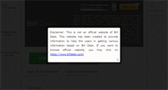 Desktop Screenshot of billdesk.org.in